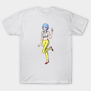 crypto - NFT - manga girl – Kryptine - [Kryptine 37] [1331000] T-Shirt